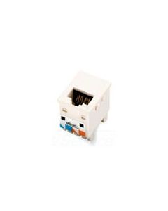 Jack Category 5e rj45 utp White