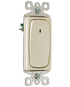 15A Pass & Seymour® Signature™ Decorator Switch, Light Almond