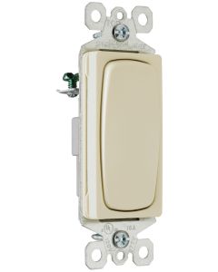 15A Pass & Seymour® Signature™ 3-Way Decorator Switch, Light Almond