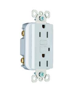 15A 125V Pass & Seymour® TradeMaster® Spec Grade Duplex GFCI, White