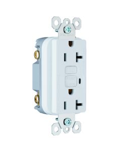 20A 125V Pass & Seymour® Specification Grade Duplex GFCI, White