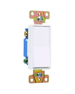 15A 120/277 Pass & Seymour® Specification Grade Decorator Switch, White