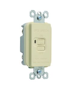 15A 125V Pass & Seymour® Specification Grade Dead Front GFCI, Ivory