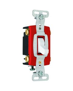 20A 120/277V Pass & Seymour® Hard Use Specification Grade Switch, White