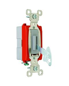 20A 120/277V Pass & Seymour® Industrial Extra Heavy-Duty Specification Grade Lock Switch, Gray