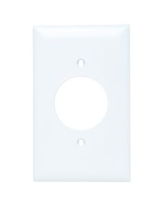 Pass & Seymour® 1-Gang Power Outlet Receptacle Opening, White