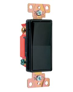 20Amp 347V Pass & Seymour® Specification Grade Decorator Switch, Black