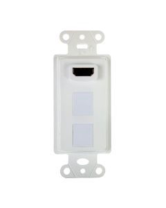 Legrand On-Q® Pre-Configured HDMI 2-Port Strap, White