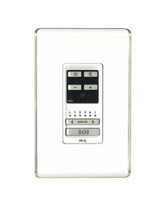 Legrand On-Q® lyriQ High Performance Keypad in Studio Design, White