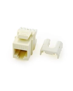 Legrand On-Q® Cat 5e Quick Connect RJ45 Keystone Insert, Light Almond