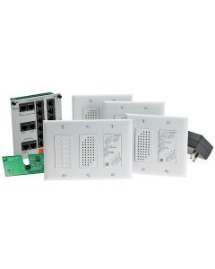 Legrand On-Q® 4-Location Intercom Kit, White