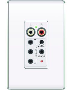1 Source Input Legrand On-Q® LyriQ Flush Mount, White