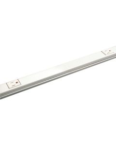 Legrand Wiremold® 20GB612 Steel Plugmold® Multioutlet System, Ivory