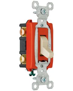 20A 120/277V  Pass & Seymour® Commercial Specification Grade Switch, Ivory