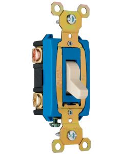 15A 120/277V Pass & Seymour® Hard Use Specification Grade Switch, Ivory