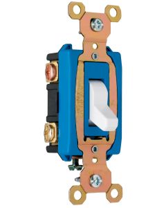 15A 120/277V  Pass & Seymour® Hard Use Specification Grade Switch, White