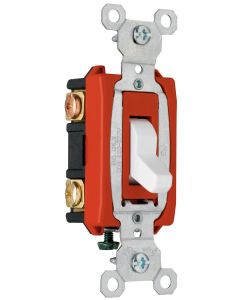 20A 120/277V Pass & Seymour® Hard Use Specification Grade Switch, White