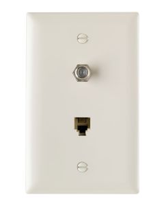 Pass & Seymour® Communication Device, Light Almond