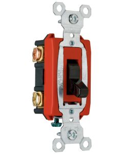 20A 120/277V Pass & Seymour® Hard Use Specification Grade Switch, Brown