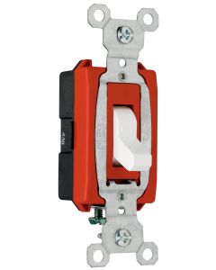 20A 120/277V Pass & Seymour® Hard Use Specification Grade Switch, White