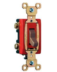 20A 120/277V Pass & Seymour® Hard Use Specification Grade Switch, Brown