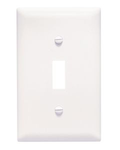 Pass & Seymour® 1-Gang Toggle Switch Opening, White