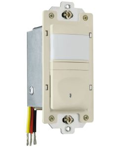 25-500W 120V Pass & Seymour® Residential Occupancy Sensor,Ivory