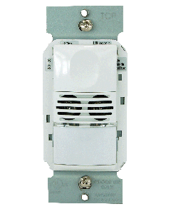 120/277V WattStopper® Dual Technology Wall Switch Sensor, White