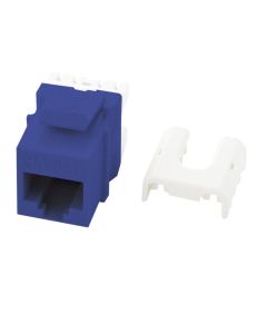 Legrand On-Q® Cat 5E Quick Connect RJ45 Keystone Insert, Blue