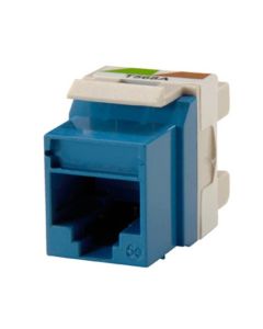 Legrand Ortronics® Category 5e Keystone jack, Blue
