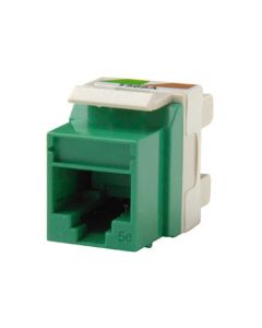 Legrand Ortronics® Category 5e Keystone jack, Green