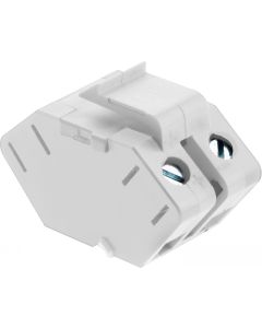 Legrand adorne® Single Keystone Speaker Connector, White