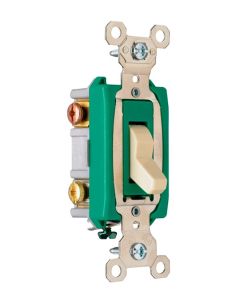 30A 120/277V Pass & Seymour® Industrial Extra Heavy-Duty Specification Grade Switch, Brown