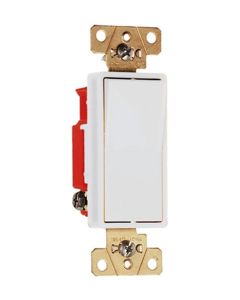 20A 120/277V Pass & Seymour® Specification Grade Decorator Switch, White