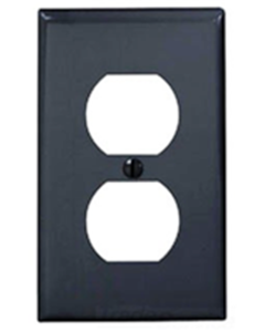 Pass & Seymour® 1-Gang Duplex Receptacle Opening, Black