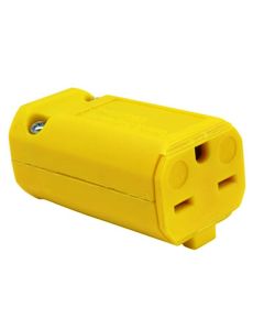 15A 250V Pass & Seymour® MaxGrip M3 Connector, Yellow