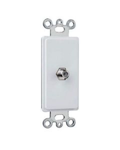 Legrand Pass & Seymour® 1-Gang Decorator with F Type Coaxial Connector