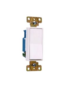 15A 120/277V Pass & Seymour® Specification Grade Decorator Switch, White