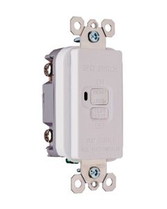 20A 125V Pass & Seymour® Specification Grade Dead Front GFCI, White