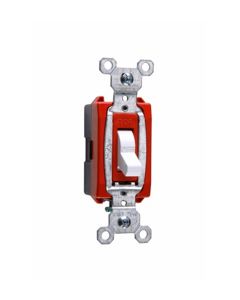 20A 120/277V Pass & Seymour® Commercial Specification Grade Switch, White