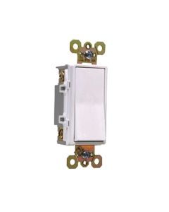 15A 120/277V Pass & Seymour® Specification Grade Decorator Switch, White