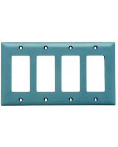 Pass & Seymour® 4-Gang Decorator Opening, Gray