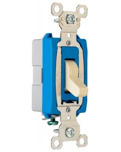 15A 120/277V Pass & Seymour® Industrial Extra Heavy-Duty Specification Grade Switch, Ivory