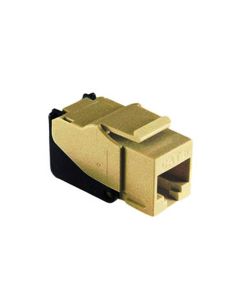 Legrand On-Q® Snap & Go Cat 6 Keystone Connector, Light Almond