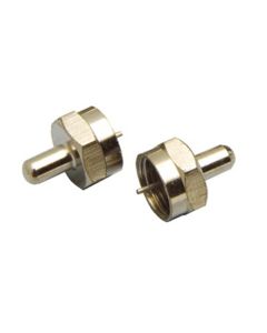 75Ohm Legrand On-Q® Coaxial Terminators, Brass