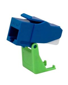 Legrand On-Q® Snap and Go Cat 5e Keystone Connector, Blue