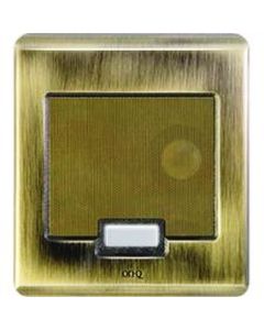 Legrand On-Q® Selective Call Intercom Door Unit, Antique Brass