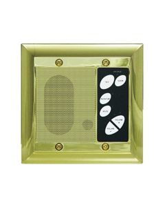 Legrand On-Q® Intercom Patio Unit, Outdoor, Shiny Brass