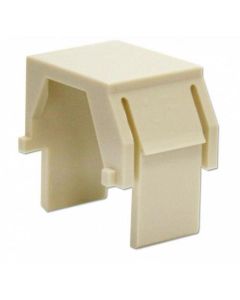 Legrand On-Q® 10 Pack Bag of Blank Keystone Inserts, Light Almond