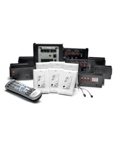 Legrand On-Q® lyriQ™ High Performance, Multi-Source, Six Zone Kit, White (includes power supply)